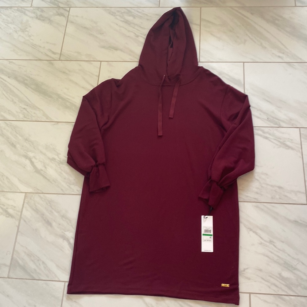 Women’s Calvin Klein hooded dress